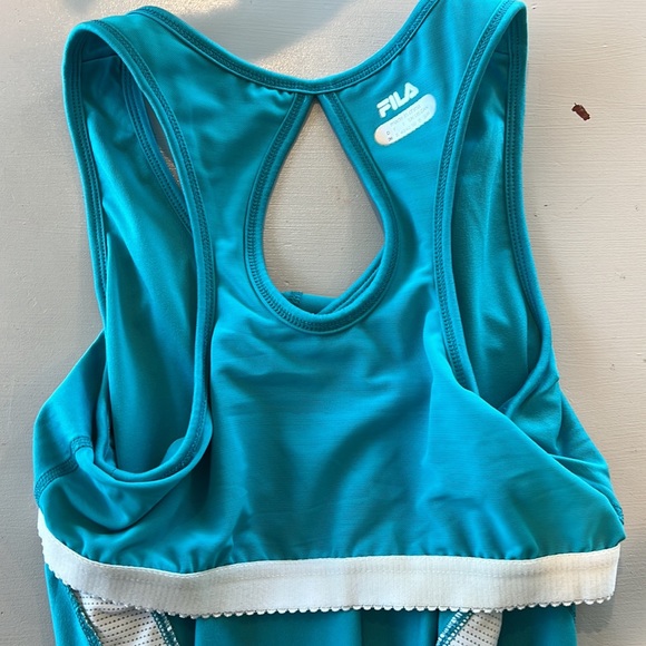 Fila turquoise tennis dress - Picture 6 of 7